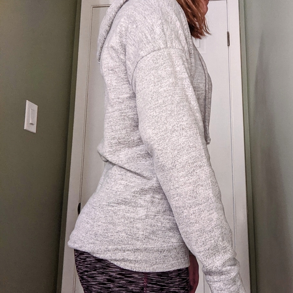 Ardene Heather Grey Knit Long Sleeve | Size Small - Picture 2 of 7